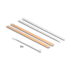 Delock 19? D-Typ Patchpanel mit Entlastungsschiene 8 Port 1 HE schwarz — Buy in Cyprus with Fast Delivery