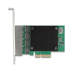 PCI Express x4 Netzwerkkarte 2.5 Gigabit LAN 4 x RJ45 RTL8125 — Buy in Cyprus with Fast Delivery