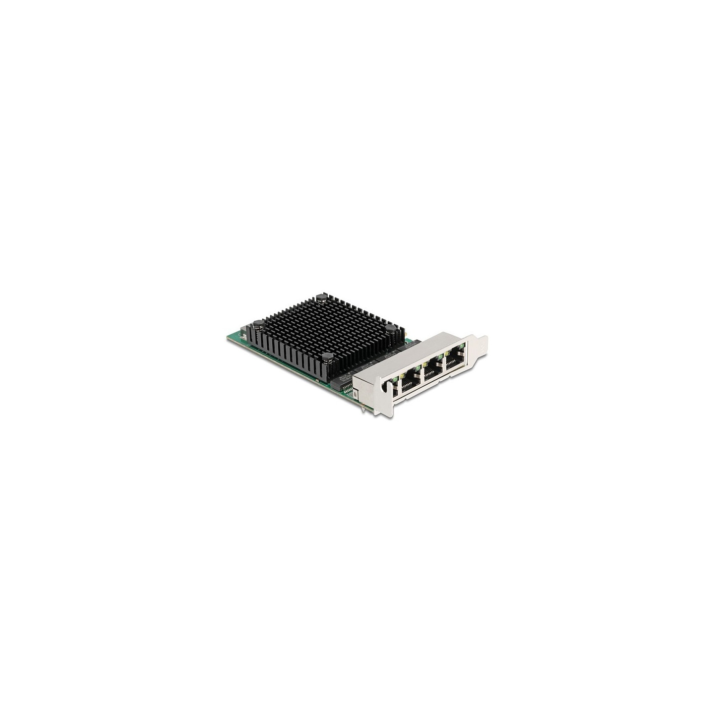 PCI Express x4 Netzwerkkarte 2.5 Gigabit LAN 4 x RJ45 RTL8125 — Buy in Cyprus with Fast Delivery