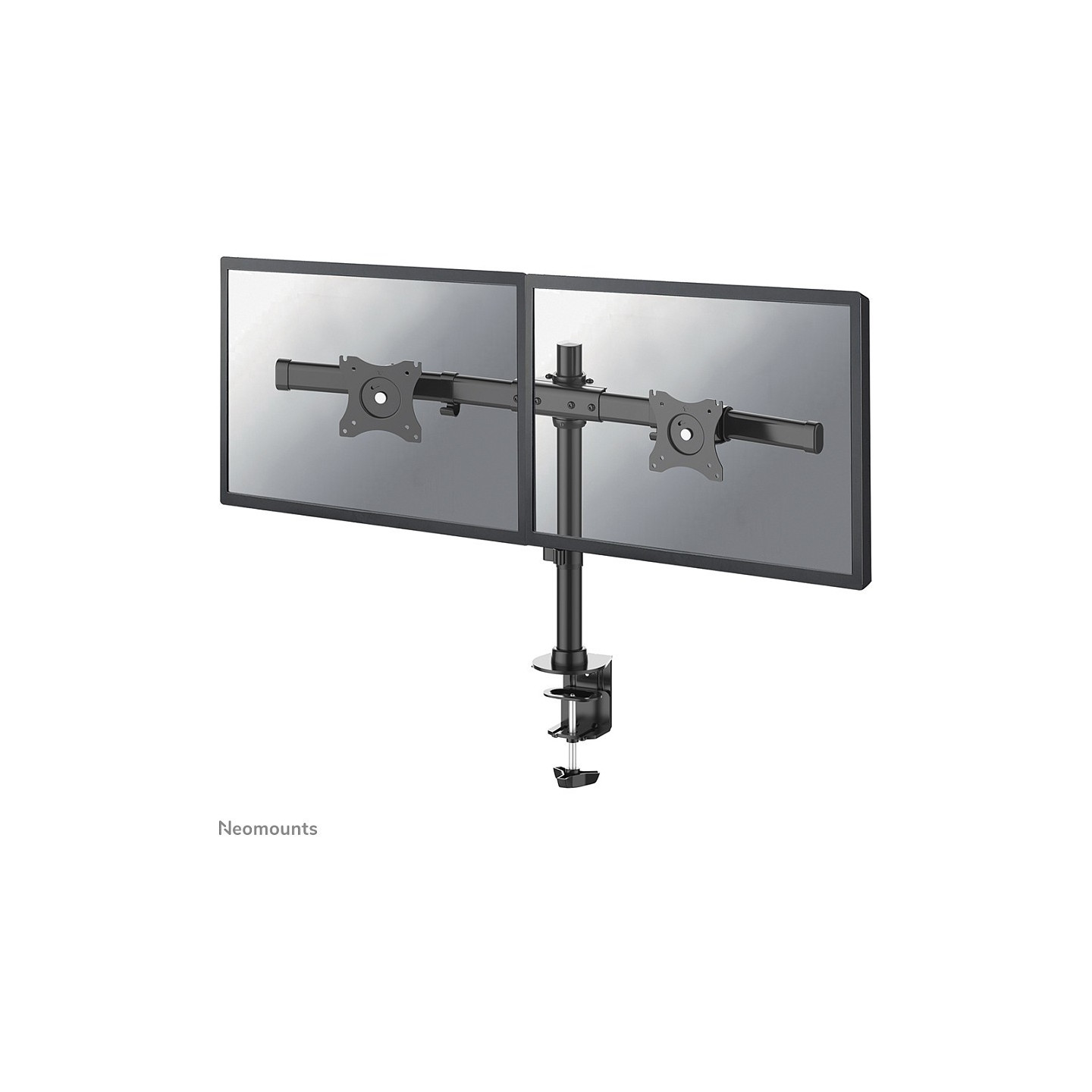 Neomounts FPMA-DCB100DBLACK Tischhalterung für zwei Flachbildschirme bis 27' (69 cm) — Buy in Cyprus with Fast Delivery