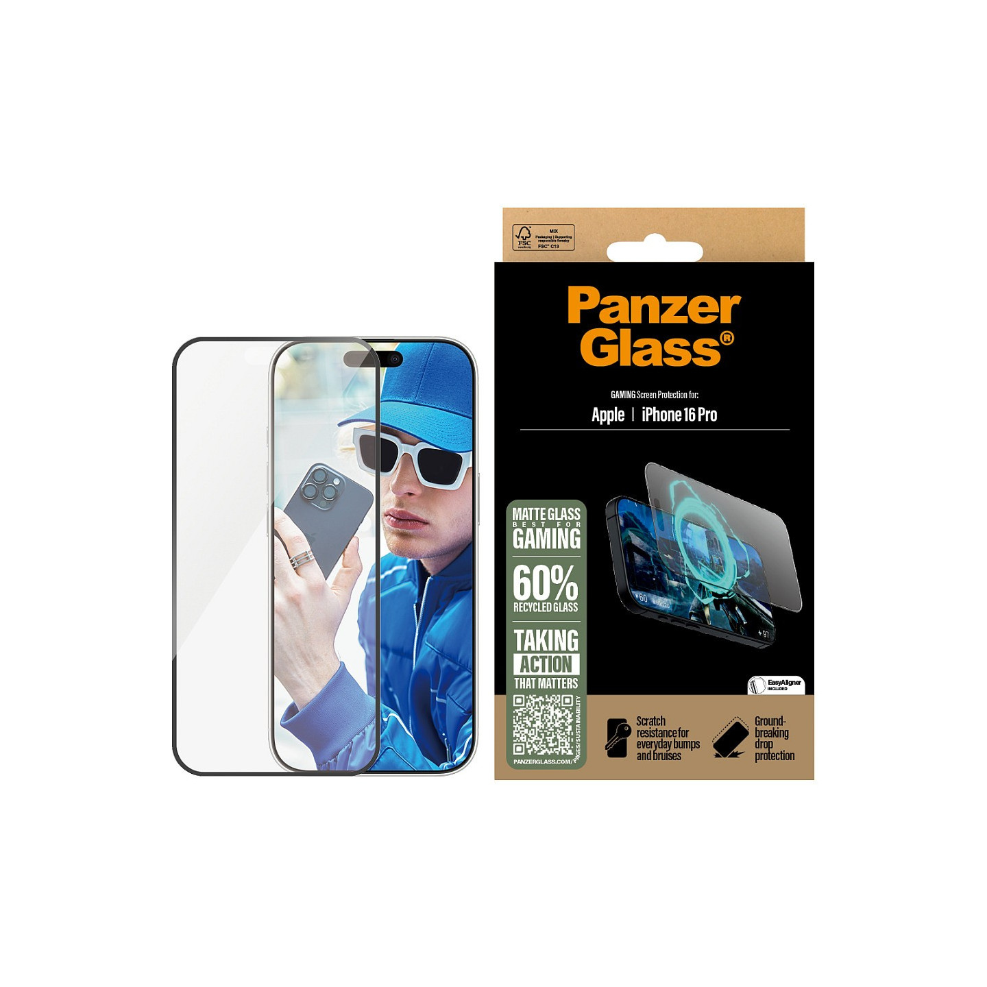 Panzerglass PANZERGLASS GAMING SCREEN — Buy in Cyprus with Fast Delivery