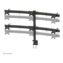 Neomounts Tischhalterung für sechs Flachbildschirme bis 27' (69 cm) 8KG FPMA-D700D6 — Buy in Cyprus with Fast Delivery