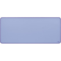 Logitech Desk Mat Studio Series - Lilac - Monochrome Nylon/Polyester Surface, Non-slip Rubber Base