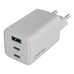 Canyon Charger CU65ACC GaN 65W 2xPD 1xQC EU white — Buy in Cyprus with Fast Delivery