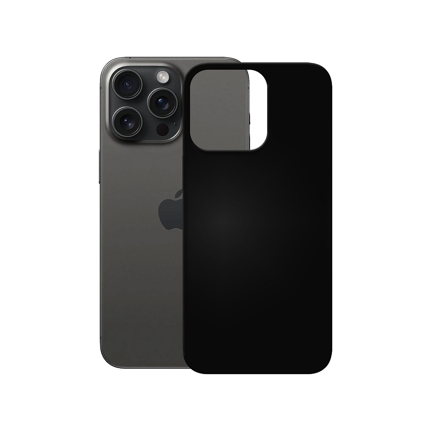 PEDEA Soft TPU Case fr iPhone 15 Pro. schwarz — Buy in Cyprus with Fast Delivery