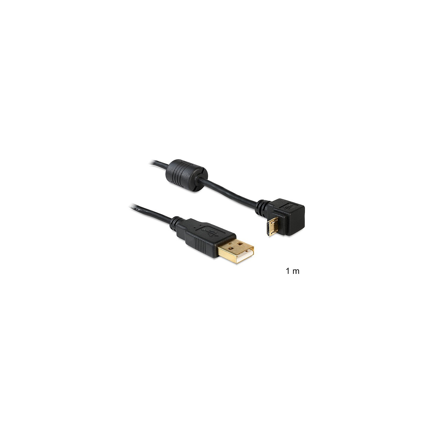 USB Delock USB A-micro USB 1m 90° — Buy in Cyprus with Fast Delivery