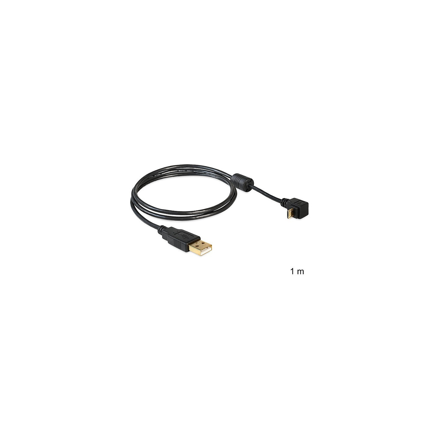 USB Delock USB A-micro USB 1m 90° — Buy in Cyprus with Fast Delivery