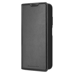 dbramante1928 Oslo - Flip-Hlle fr Mobiltelefon - Polyurethan (PU). Kunststoff - Schwarz - fr Samsung Galaxy A05s