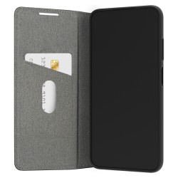 dbramante1928 Oslo - Flip-Hlle fr Mobiltelefon - Polyurethan (PU). Kunststoff - Schwarz - fr Samsung Galaxy A05s