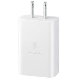 Buy Samsung 15W Fast USB-C Wall Charger - EP-T1510XWEGEU - White, 1m USB-C Cable in Cyprus, Nicosia, Limassol, Larnaka, Pafos
