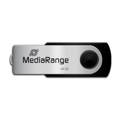 STICK 64GB USB2.0 MEDIARANGE Black — Buy in Cyprus with Fast Delivery