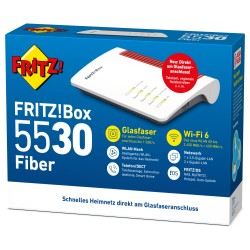 AVM Fritz! Box 5530 Fiber WLAN Router VoIP - Router - Wifi-6 — Buy in Cyprus with Fast Delivery