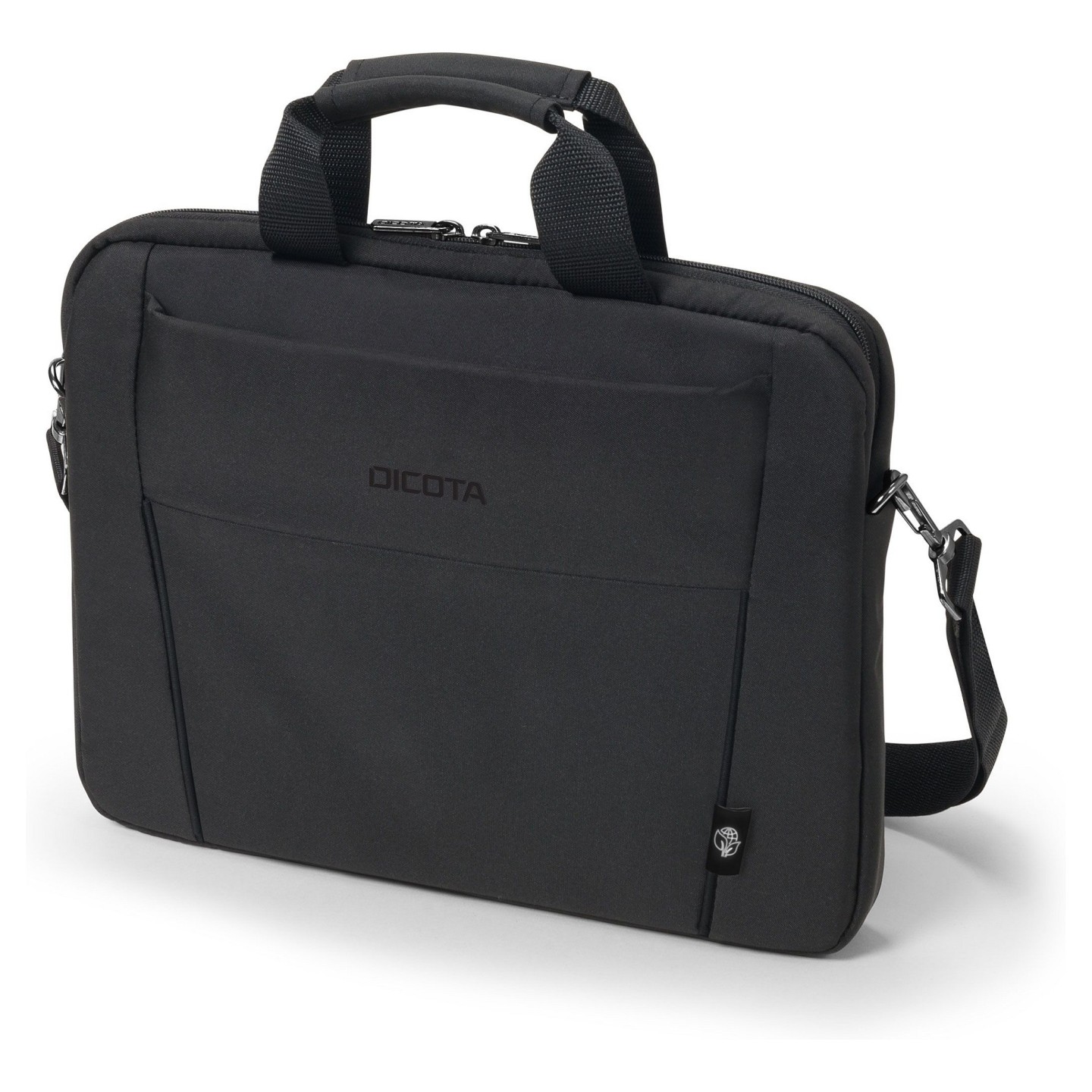 Dicota Laptop Tasche Slim Eco BASE bis 35.8 cm 14.1' Schwarz inkl. Schultergurt — Buy in Cyprus with Fast Delivery