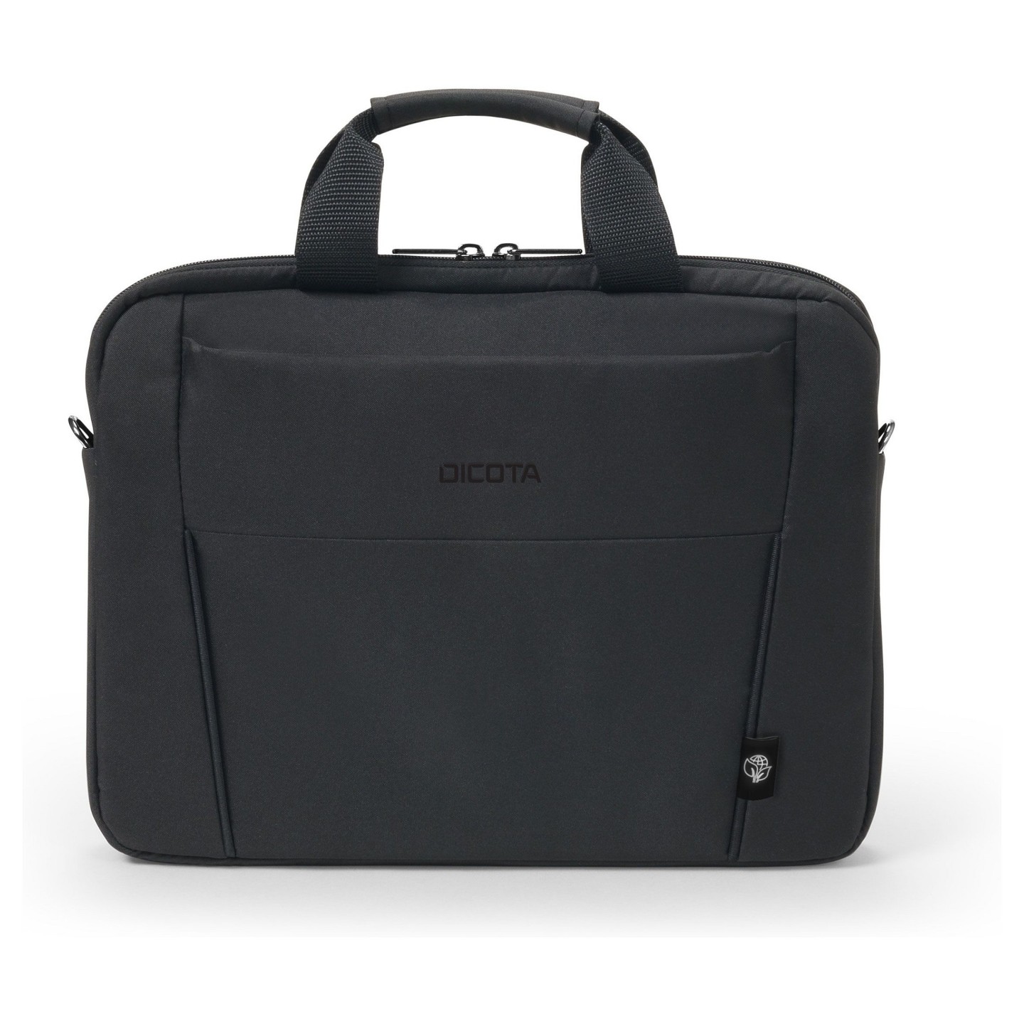 Dicota Laptop Tasche Slim Eco BASE bis 35.8 cm 14.1' Schwarz inkl. Schultergurt — Buy in Cyprus with Fast Delivery