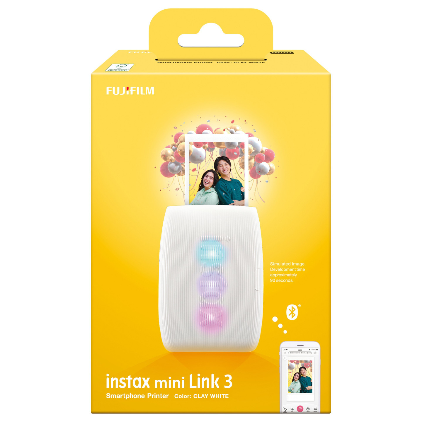 Fujifilm instax mini Link 3 EX D Clay White — Buy in Cyprus with Fast Delivery