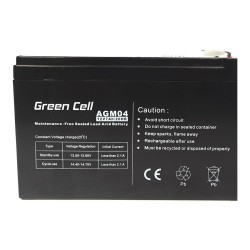 Green Cell AGM04 VRLA Battery – 12V 7Ah | Armenius Store
