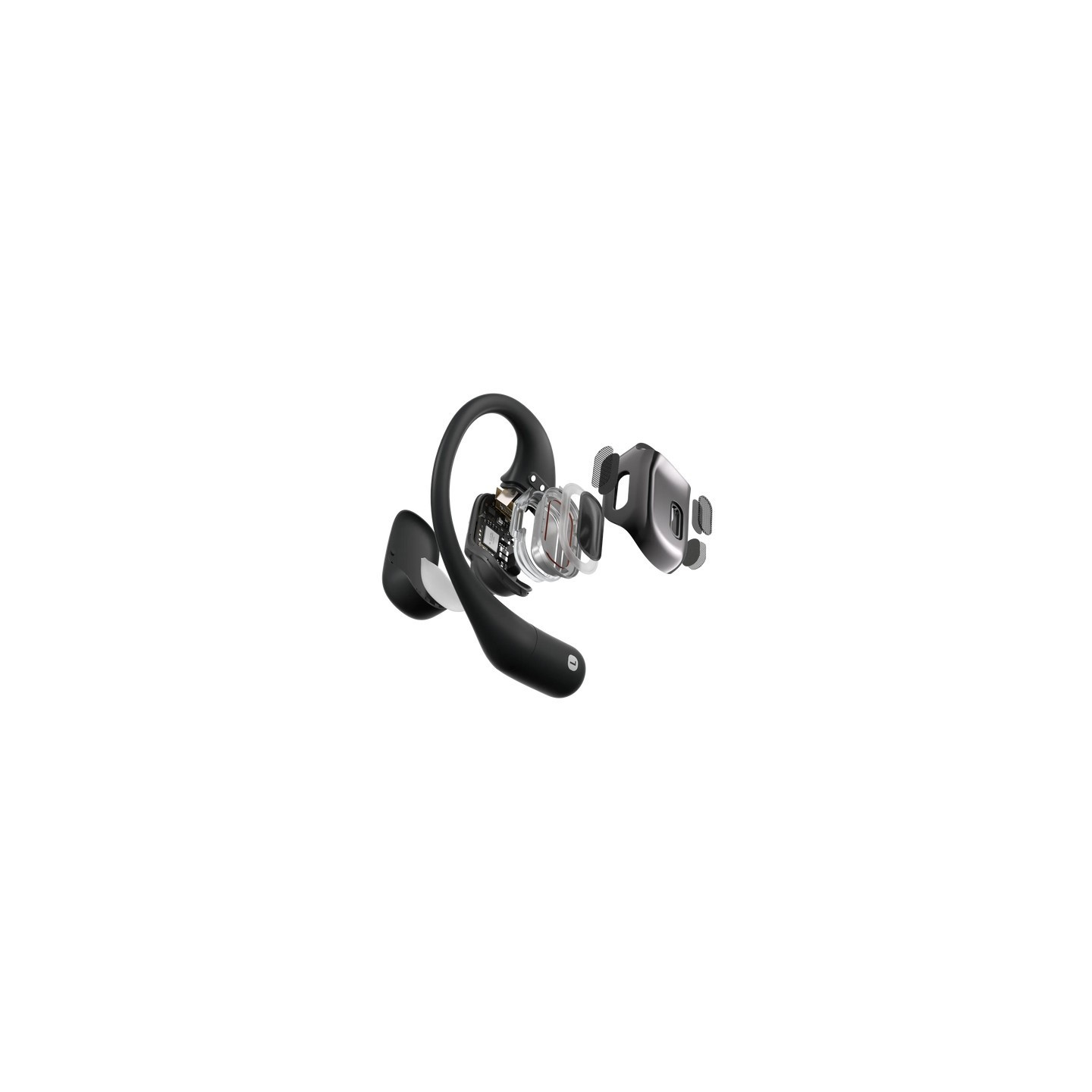 Shokz OpenFit Black Bluetooth Wireless Bone Conduction Headset — Buy in Cyprus with Fast Delivery