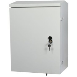 ALLNET DIN-RAIL Wandgehäuse PoE Smart-Managed Switch T220mm Lichtgrau IP66 ÜS ALL-DIN-SGI8012PM
