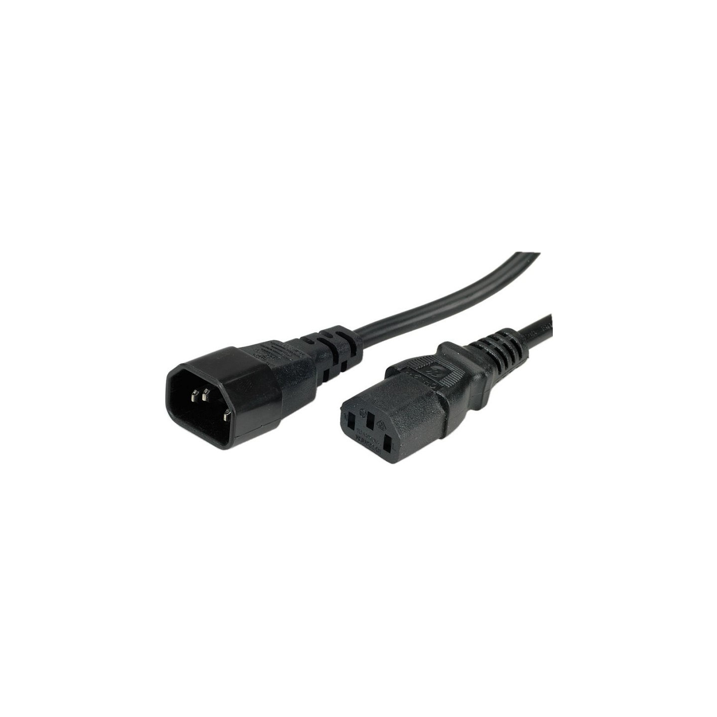 BACHMANN Kaltgerte-Kabel 2.5m schwarz IEC320 C13-C14 2.5m — Buy in Cyprus with Fast Delivery