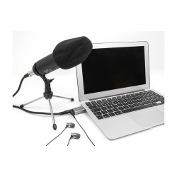 DELOCK Externe USB Soundkarte mit USB-A Stecker auf 2 x 3.5mm Klinkenbuchse Plug & Play Audio Adapter