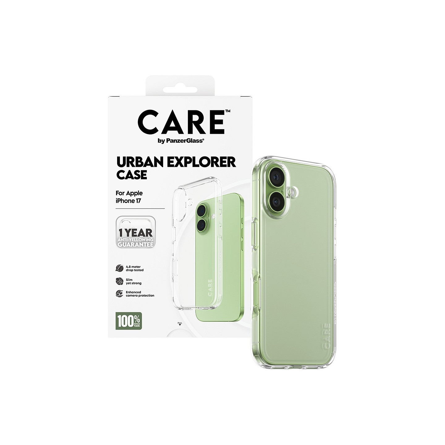 Panzerglass CARE BY FLAGSHIP CASE TRANSPARE — Buy in Cyprus with Fast Delivery
