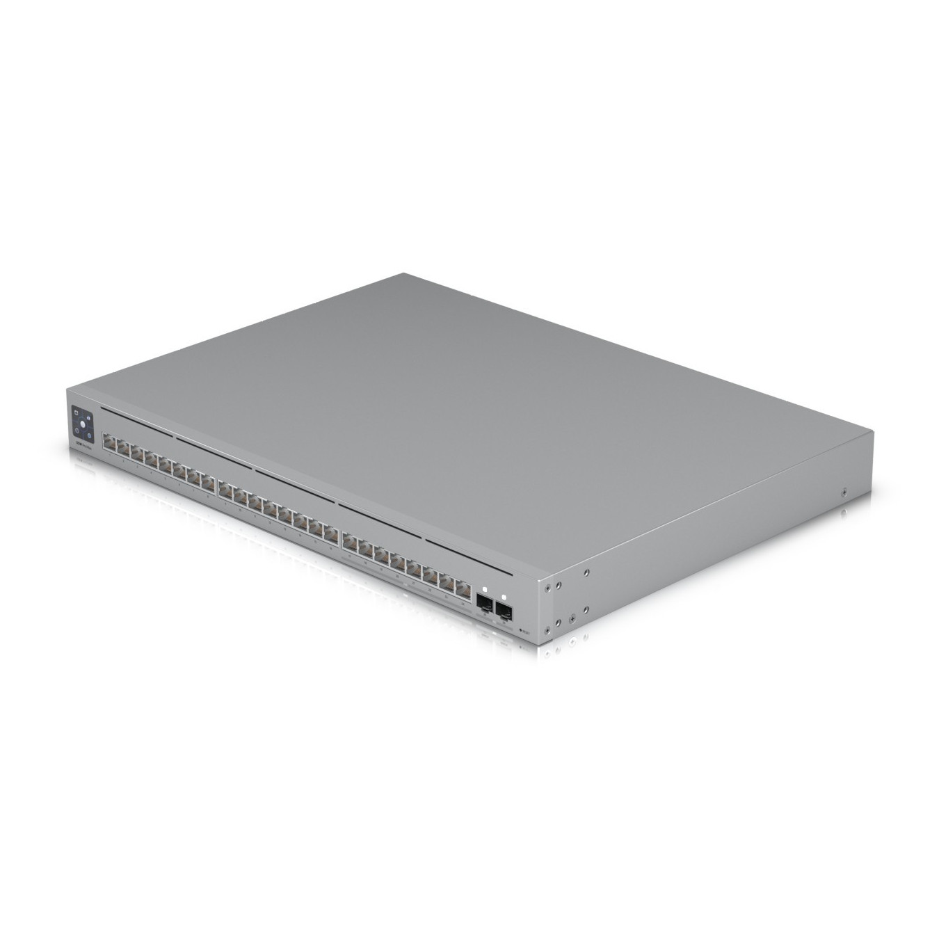 Ubiquiti UniFi USW-Pro-Max-24 - 24-Port L3 Multi-Gig Switch (Grey) - 2.5G RJ45, 2x SFP+, 1U Rack