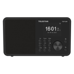 TELESTAR TOP 200 Schwarz Multifunktionsradios Stationär — Buy in Cyprus with Fast Delivery