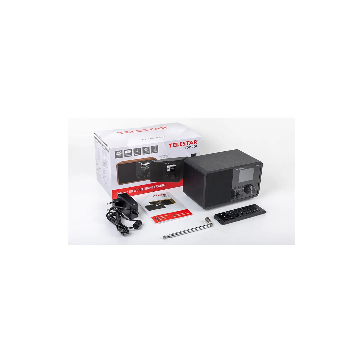 TELESTAR TOP 200 Schwarz Multifunktionsradios Stationär — Buy in Cyprus with Fast Delivery
