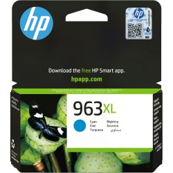 Buy HP 963XL Original Ink Cartridge - 3JA27AE - High-Yield Cyan (Pigment, 1600 p... in Cyprus, Nicosia, Limassol, Larnaka, Pafos