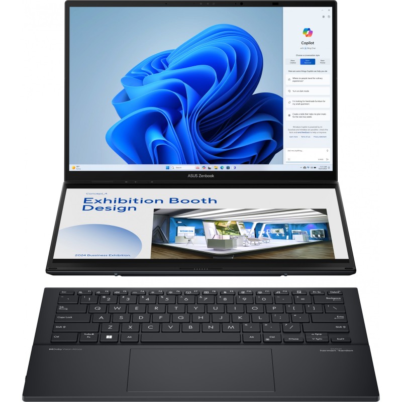 Buy ASUS Zenbook Duo Ultra 5 125H 16 512 UX8406MA-QL114W W11H in Cyprus, Nicosia, Limassol, Larnaka, Pafos
