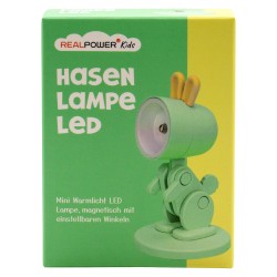 RealPower LED-Tier Taschenlampe Grenn rabbit mit Sockel — Buy in Cyprus with Fast Delivery