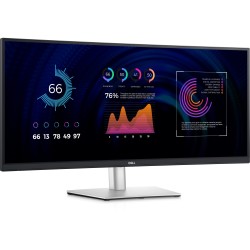 Buy Dell P3424WE - 34.1 inch Curved UWQHD (3440x1440) IPS 21:9, 60Hz, 5ms, USB H... in Cyprus, Nicosia, Limassol, Larnaka, Pafos