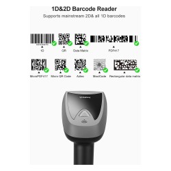 inateck Barcodescanner 52 black [BCST-52_black] — Buy in Cyprus with Fast Delivery