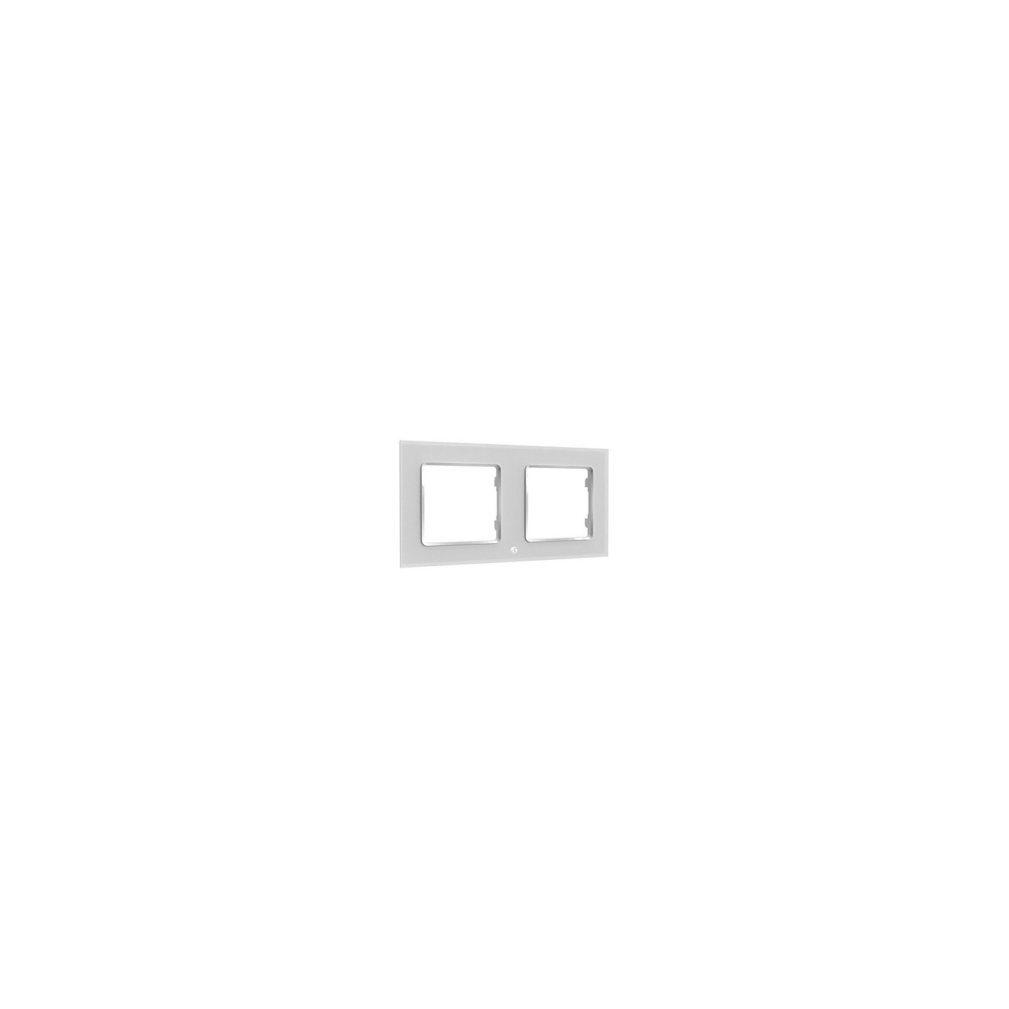 Shelly Accessories 'Wall Frame 2' Wandtaster Rahmen 2-fach Weiß — Buy in Cyprus with Fast Delivery