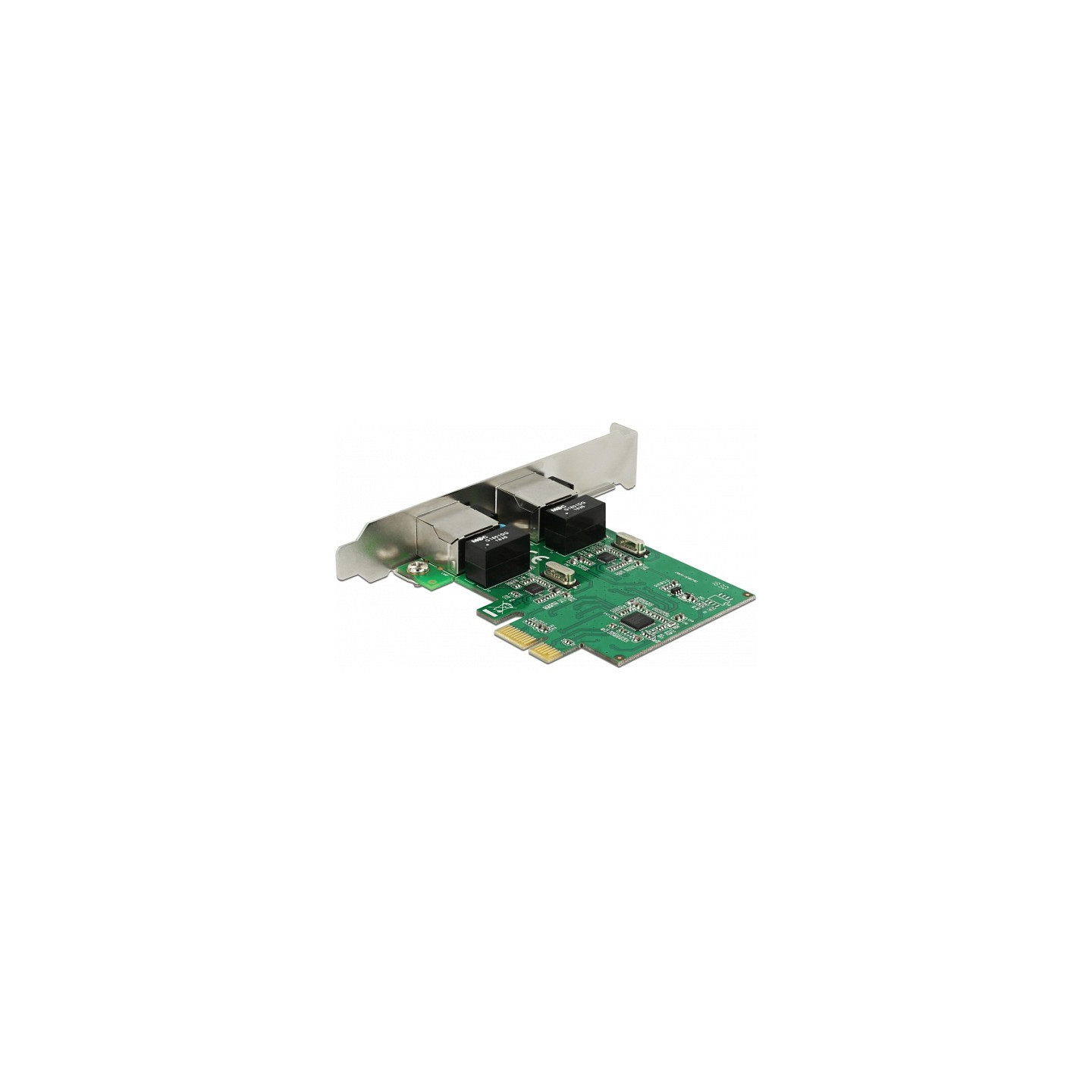 PCI Express x1 Netzwerkkarte Gigabit LAN 2 x RJ45 RTL8111 — Buy in Cyprus with Fast Delivery
