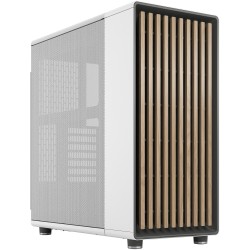 Buy Fractal Design North - Midi Tower PC Case - Chalk White, Mesh Front, Windowe... in Cyprus, Nicosia, Limassol, Larnaka, Pafos
