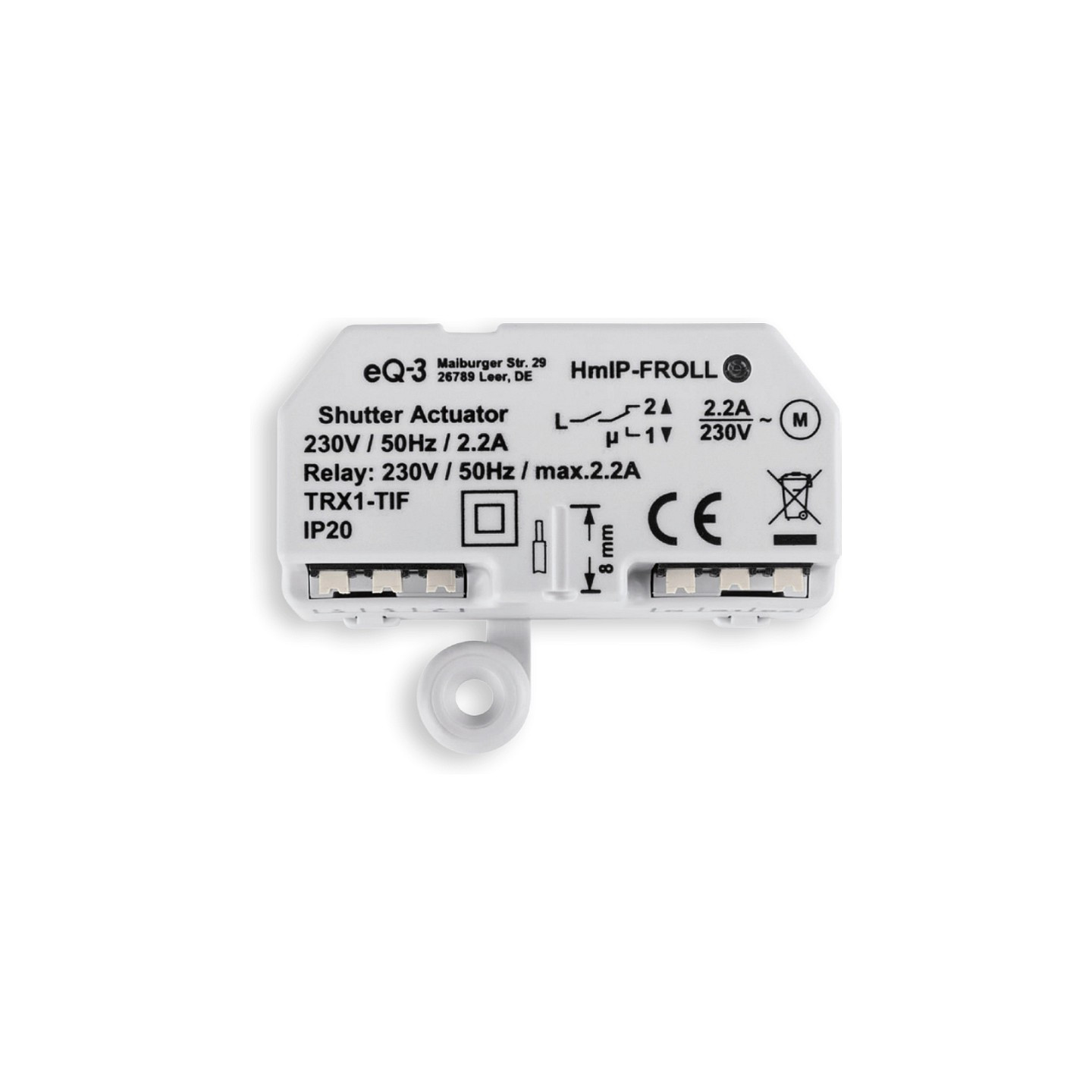 Homematic IP Rollladenaktor - Unterputz — Buy in Cyprus with Fast Delivery