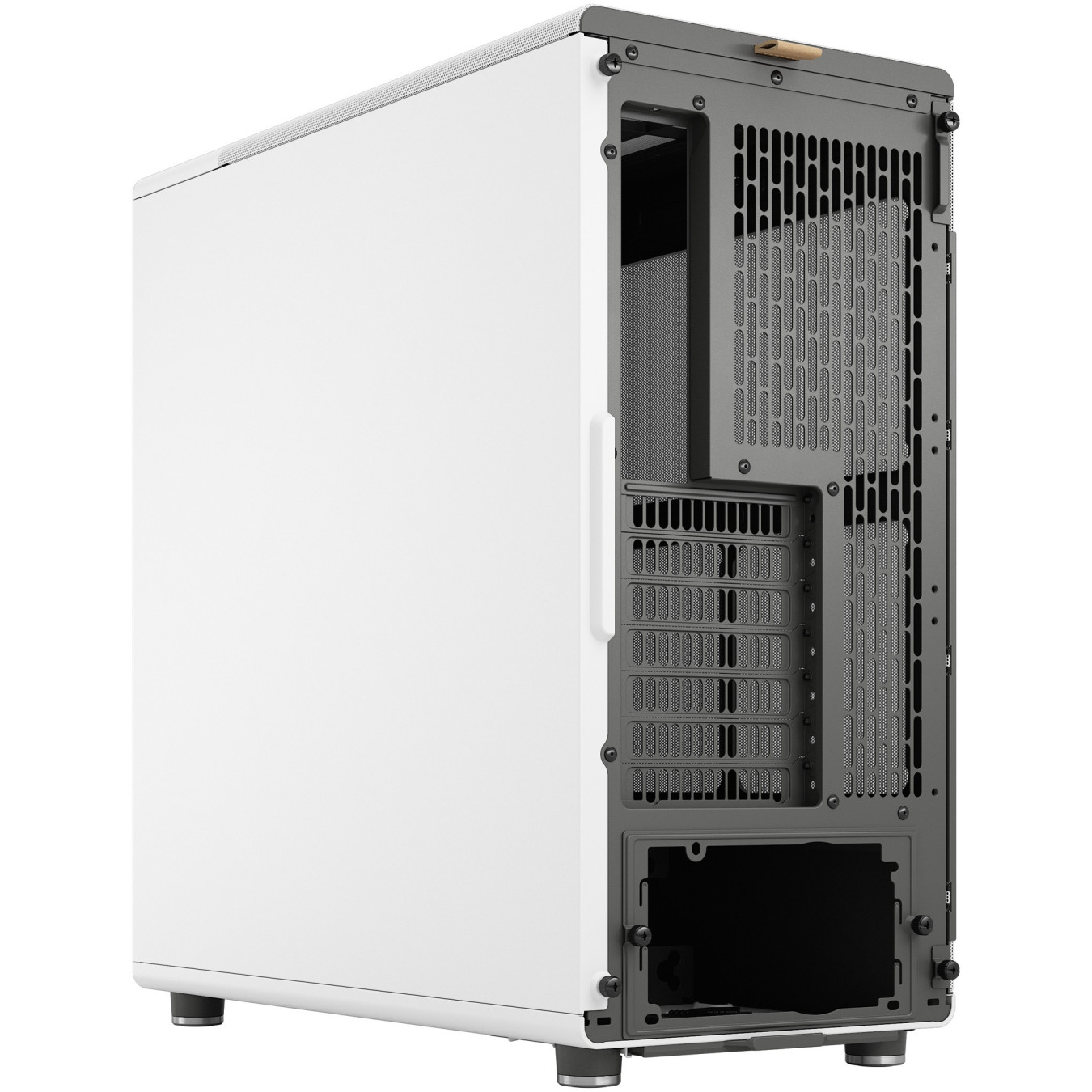Fractal Design North Chalk White Mid-Tower PC Case – Mesh, 355mm GPU | Armenius Store