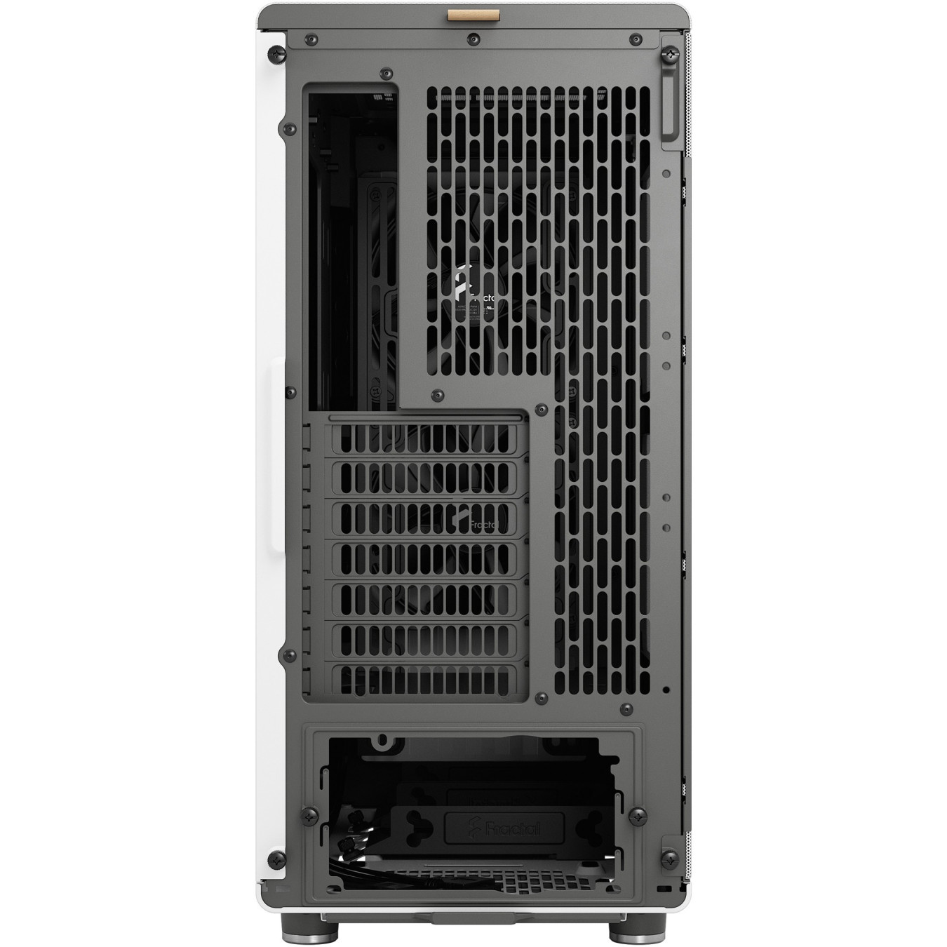 Fractal Design North Chalk White Mid-Tower PC Case – Mesh, 355mm GPU | Armenius Store