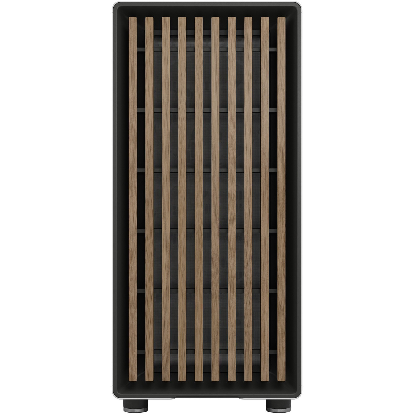 Fractal Design North Chalk White Mid-Tower PC Case – Mesh, 355mm GPU | Armenius Store