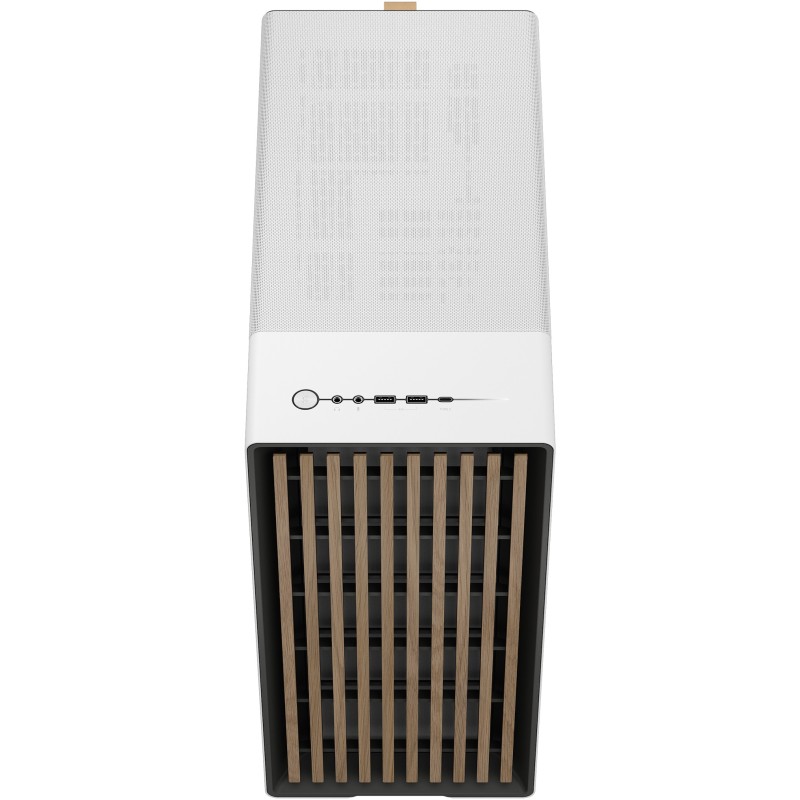 Buy Fractal Design North - Midi Tower PC Case - Chalk White, Mesh Front, Windowe... in Cyprus, Nicosia, Limassol, Larnaka, Pafos