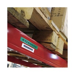 Dymo LabelWriter - D1 Etiketten Selbstklebend - 12 mm x 7 m - Schwarz auf Grün - (S0720590)