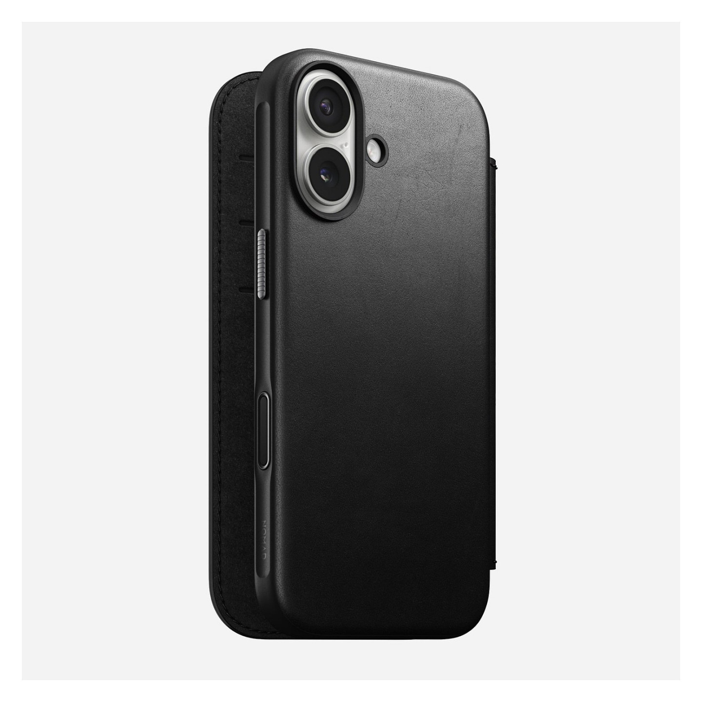 Nomad Modern Leather Folio iPhone 17 Black — Buy in Cyprus with Fast Delivery