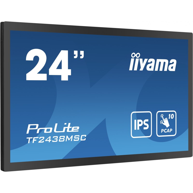 Buy iiyama TF2438MSC-B1 - 23.8" IPS Full HD Touch Monitor (Black) - 10pt PCAP, 6... in Cyprus, Nicosia, Limassol, Larnaka, Pafos