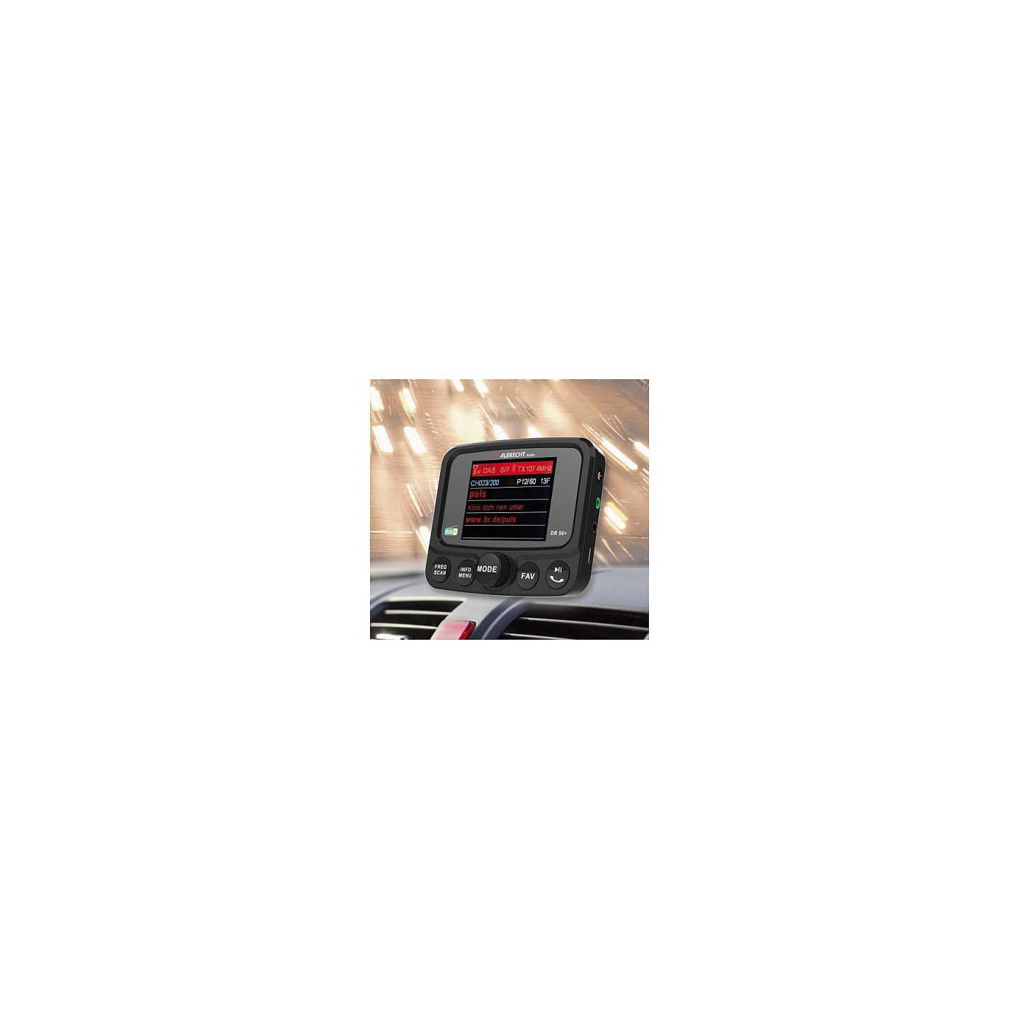 Albrecht DR 56+ Autoradio DAB+ Adapter — Buy in Cyprus with Fast Delivery