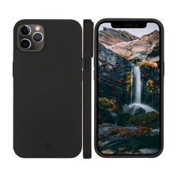 dbramante1928 Greenland - Hintere Abdeckung fr Mobiltelefon - Snap-on - 100 % recycelter Kunststoff - Night Black