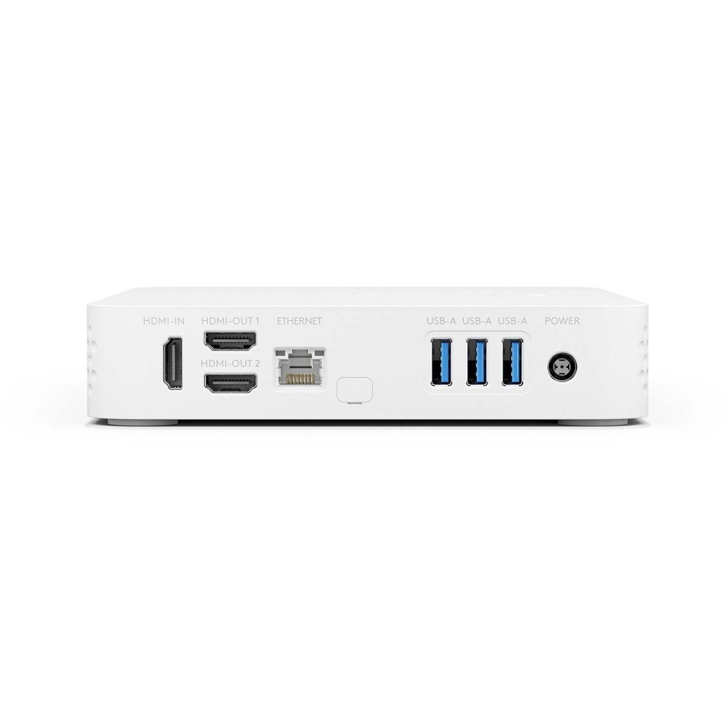 Logitech RoomMate - White - Video Conferencing Appliance, Wi-Fi & Ethernet, 3x HDMI, 3x USB-A