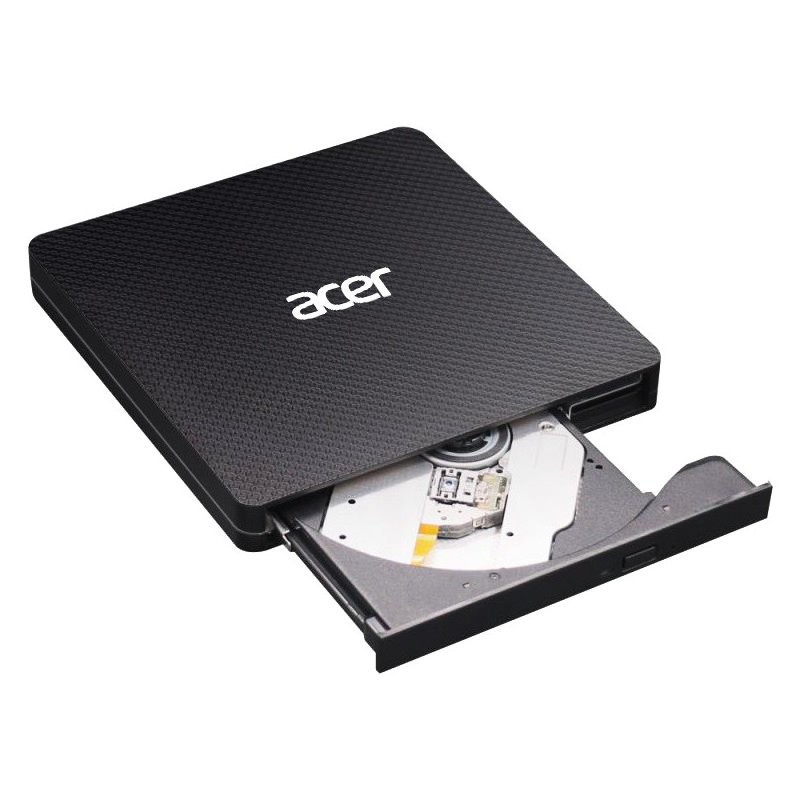 Buy Acer Portable DVD Writer - AXD001 - Black, USB 3.2 Gen1, Slot-Load DVD±RW, ... in Cyprus, Nicosia, Limassol, Larnaka, Pafos