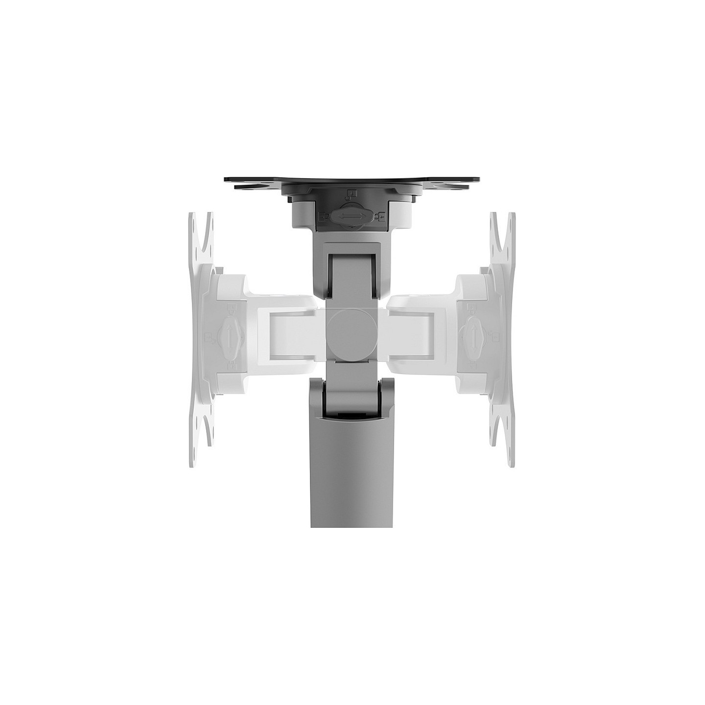 Neomounts DS70-250SL1 Tischhalterung für Monitore bis 89cm 35' 9KG Silber — Buy in Cyprus with Fast Delivery