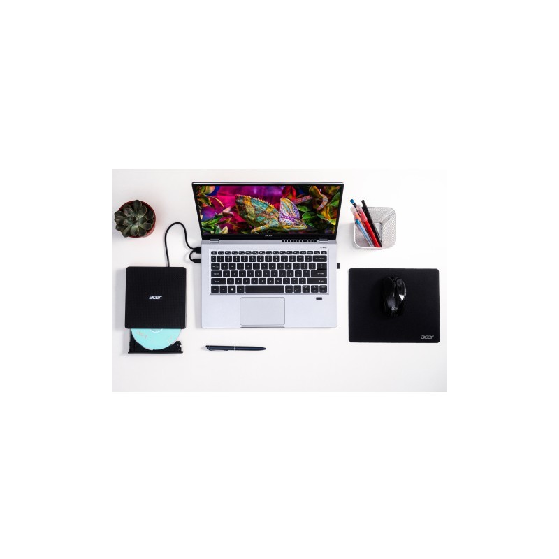 Buy Acer Portable DVD Writer - AXD001 - Black, USB 3.2 Gen1, Slot-Load DVD±RW, ... in Cyprus, Nicosia, Limassol, Larnaka, Pafos